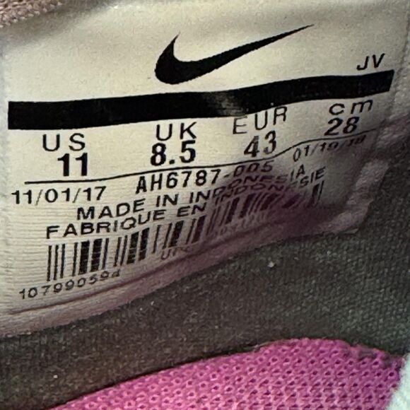 Nike Air Huarache City Shoes Womens Size 11 Green Pink Strap Sneaker AH6787-005 - Picture 10 of 11